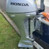 Orkney Longliner 16 fitted with Honda BF20 4-stroke outboard on custom Orkney trailer.