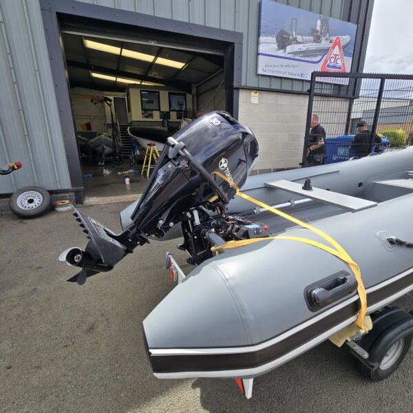 Quicksilver 380 Alu RIB 2023 Tohatsu MFS30E 4-stroke efi outboard