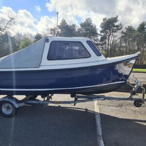 Orkney Longliner 2 Fitted with 2021 Yamaha F25 ELPT and Yamaha F2.5 auxiliary