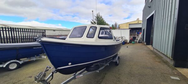Orkney Longliner 2 Fitted with 2021 Yamaha F25 ELPT and Yamaha F2.5 auxiliary