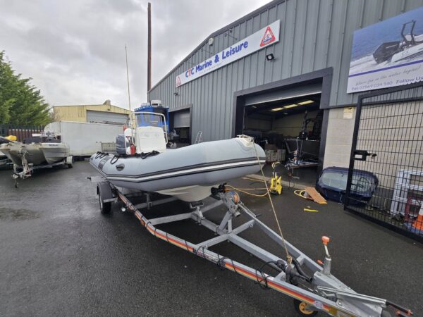 Zodiac Pro12 R.I.B. fitted with Yamaha F80BETL Efi 4-stroke outboard motor