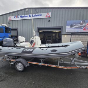 Zodiac Pro12 R.I.B. fitted with Yamaha F80BETL Efi 4-stroke outboard motor