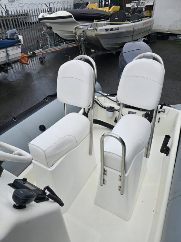 Zodiac Pro12 R.I.B. fitted with Yamaha F80BETL Efi 4-stroke outboard motor