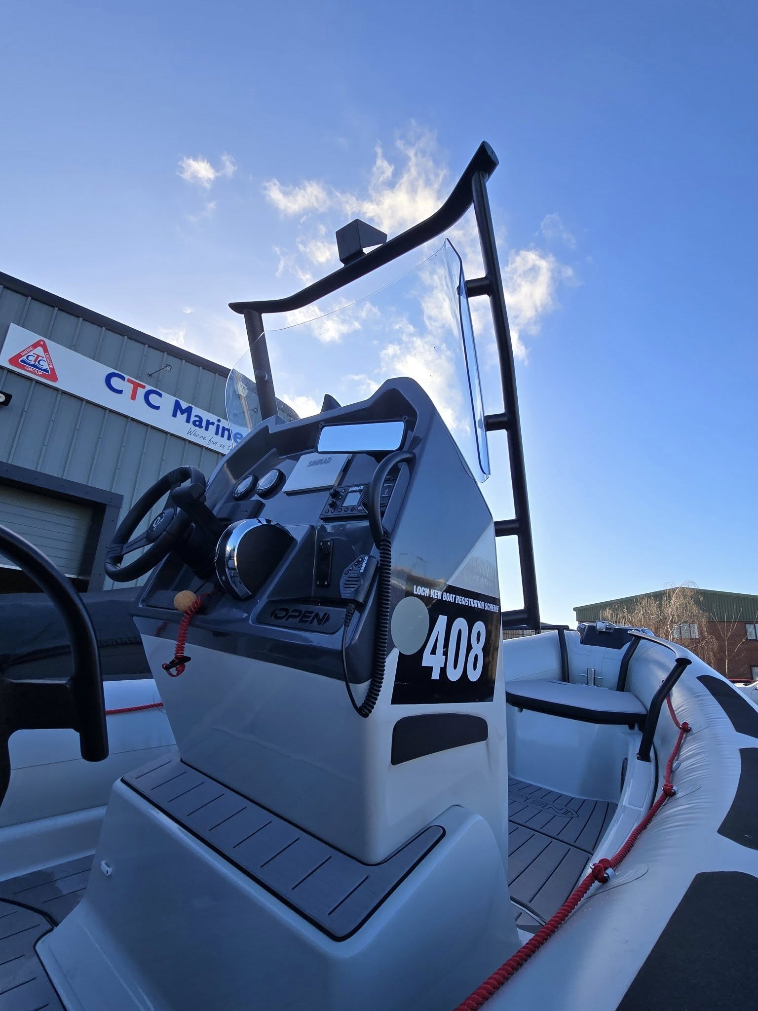 Zodiac 6.50 Open, Mercury F175 ProXS outboard motor, SBS R4-2000EL Roller Trailer Fabulous Zodiac 6.50 Open | Mercury F175 ProXS | Loaded Spec