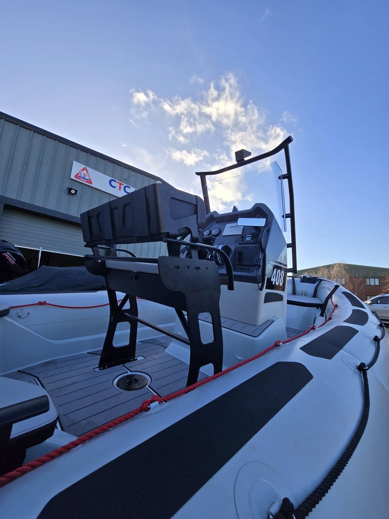 Zodiac 6.50 Open, Mercury F175 ProXS outboard motor, SBS R4-2000EL Roller Trailer Fabulous Zodiac 6.50 Open | Mercury F175 ProXS | Loaded Spec