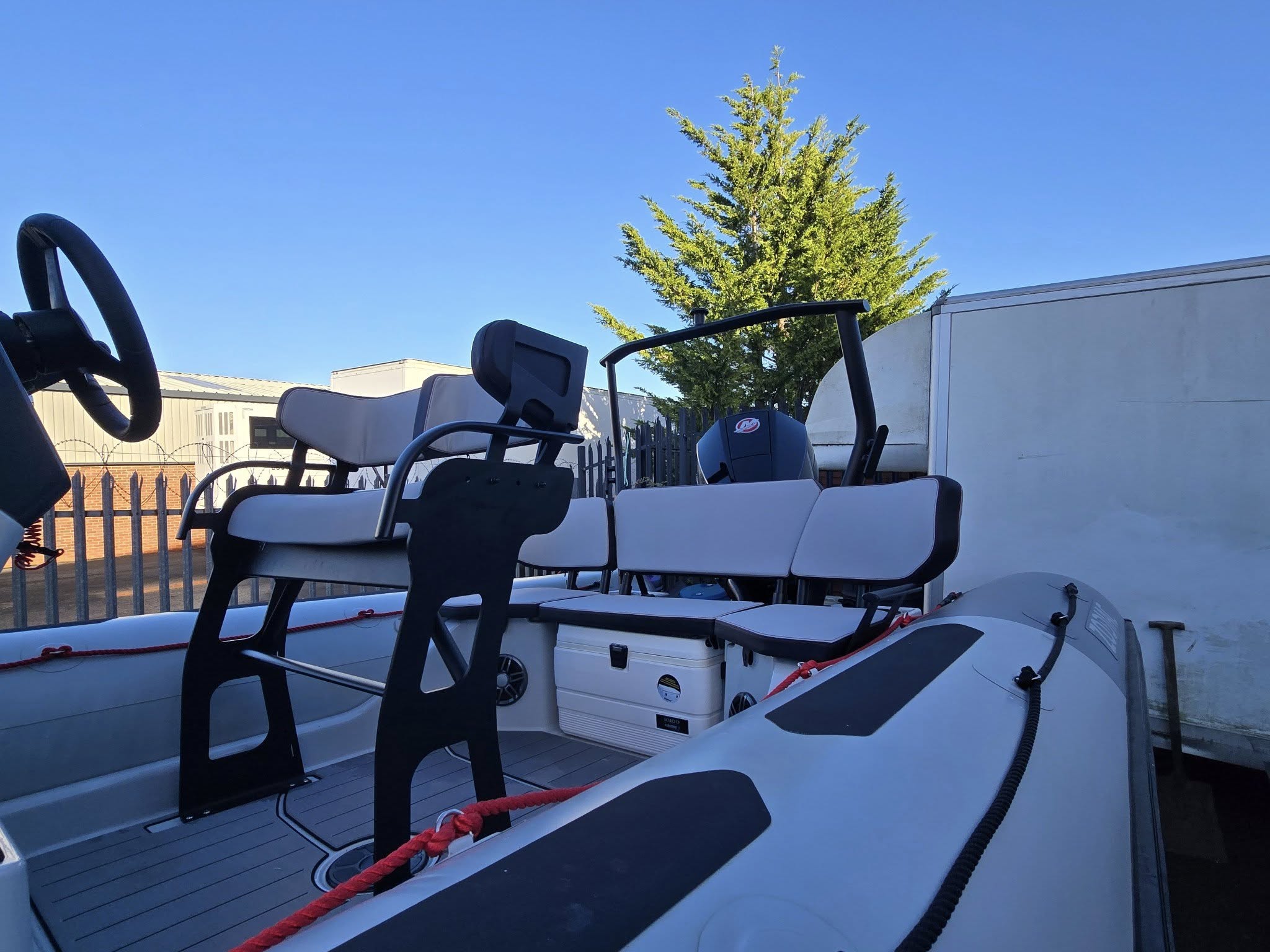 Zodiac 6.50 Open, Mercury F175 ProXS outboard motor, SBS R4-2000EL Roller Trailer Fabulous Zodiac 6.50 Open | Mercury F175 ProXS | Loaded Spec