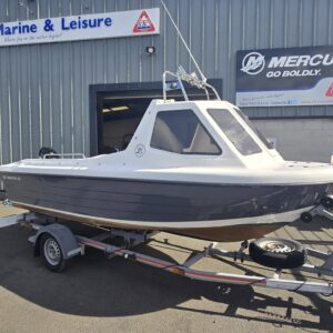 Home Warrior 165, Suzuki DF60A with full service, trailer