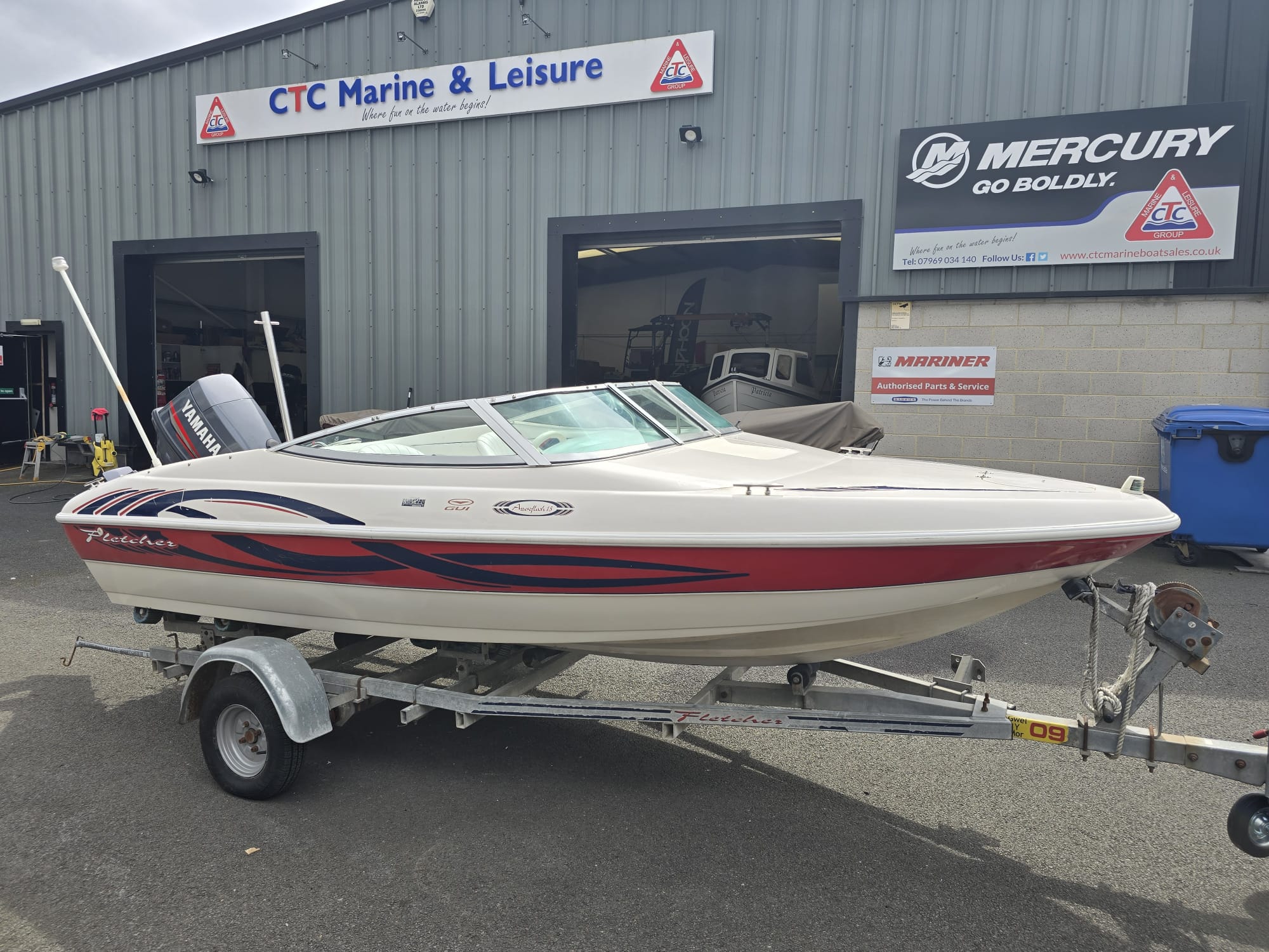 Fletcher 15 Arrowflash fitted with Yamaha 75hp 2-stroke, electric start Fletcher 15 Arrowflash fitted with Yamaha 75hp 2-stroke, electric start - Image 10